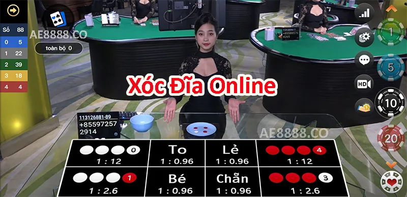 Xóc đĩa online ae888